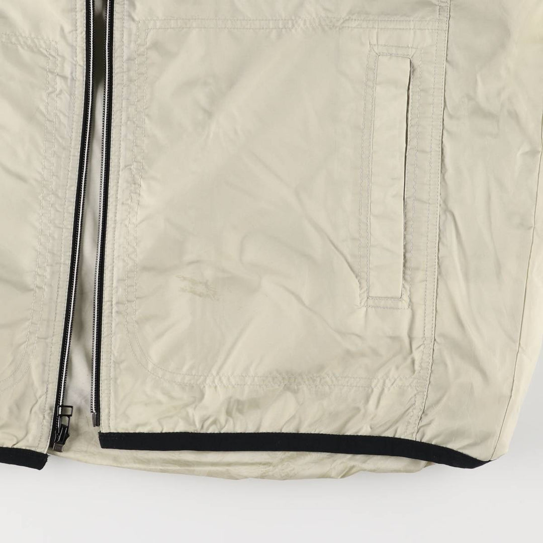 90'S Nike Windbreaker Men's Size L Vintage polyester Beige type Vintage Second Hand