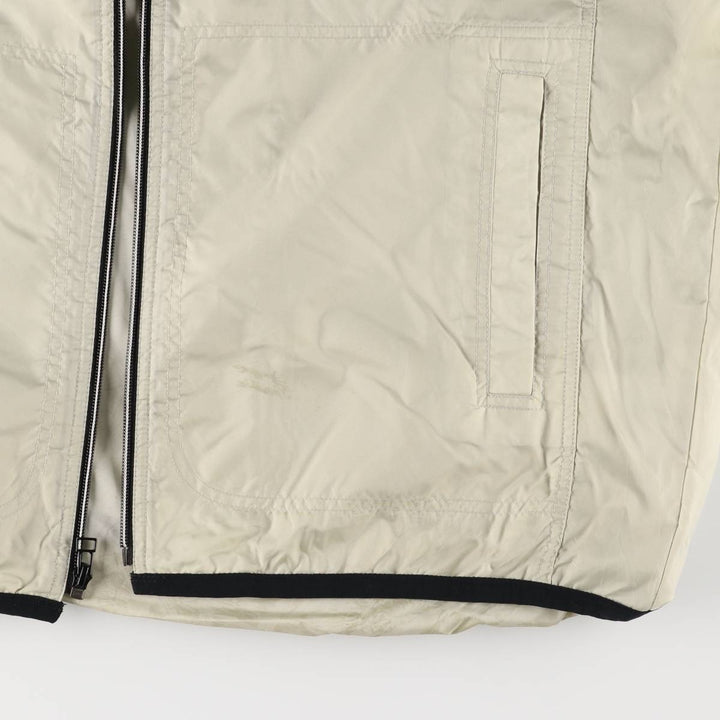 90'S Nike Windbreaker Men's Size L Vintage polyester Beige type Vintage Second Hand