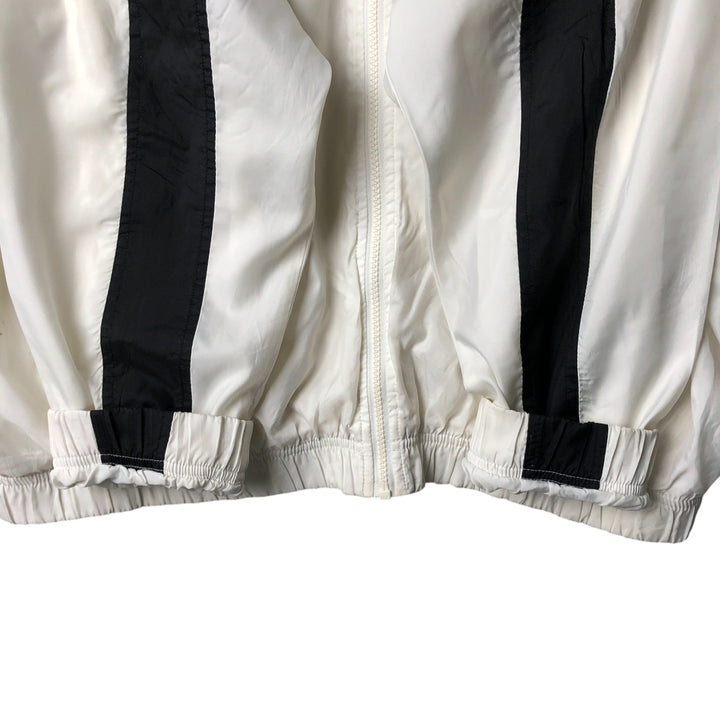 Vintage 90s-00'S Nike back logo windbreaker, men's size XL polyester white type Vintage Second Hand