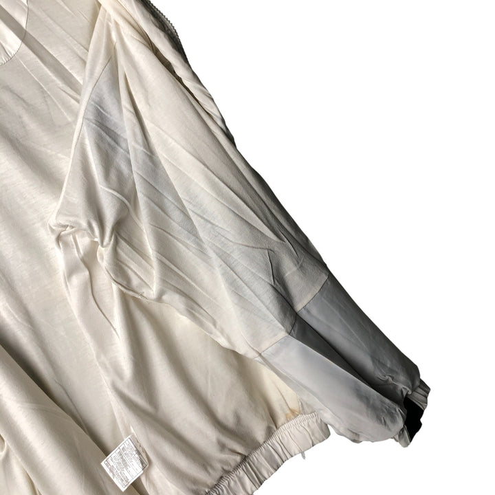 Vintage 90s-00'S Nike back logo windbreaker, men's size XL polyester white type Vintage Second Hand
