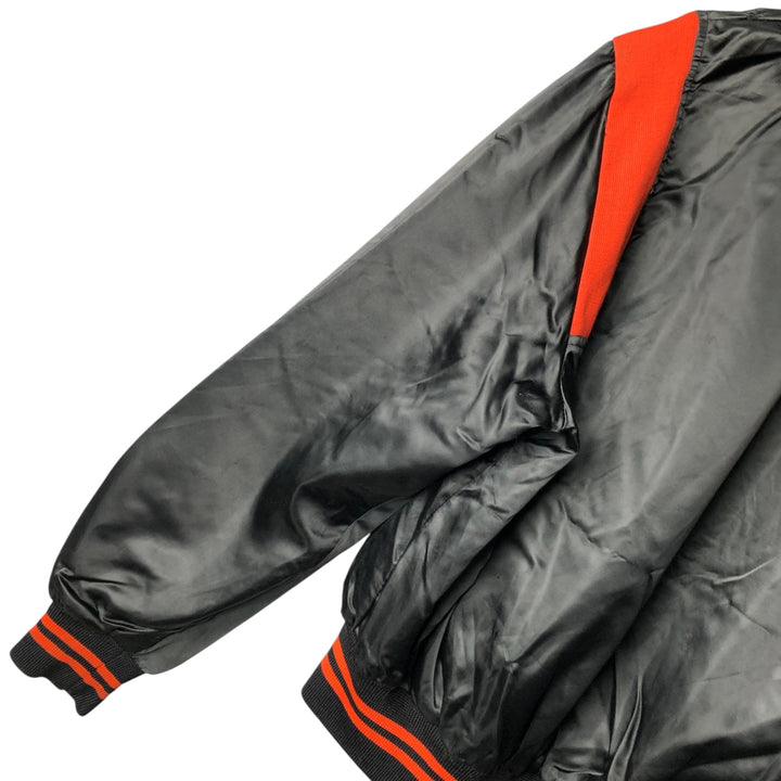 Vintage 90'S SHAIN Baltimore Orioles nylon stadium jacket, made in Canada, size L, men's Nylon black type Vintage Second Hand