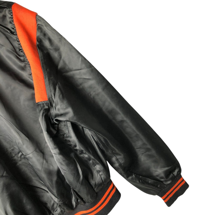 Vintage 90'S SHAIN Baltimore Orioles nylon stadium jacket, made in Canada, size L, men's Nylon black type Vintage Second Hand