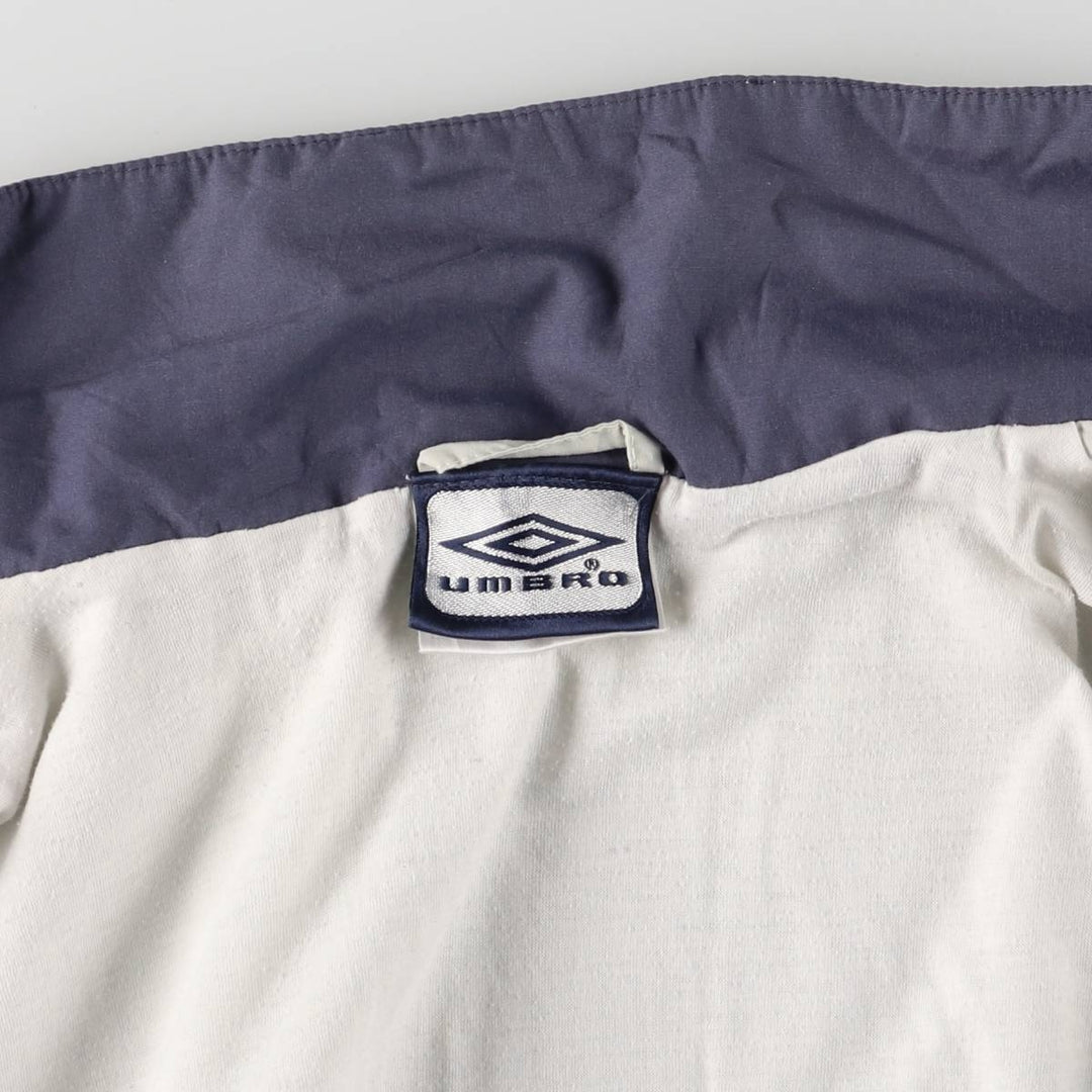 90'S Umbro Windbreaker Men's XL Vintage polyester white type Vintage Second Hand