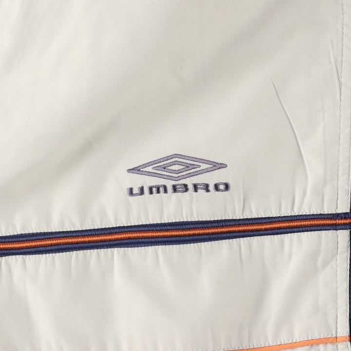 90'S Umbro Windbreaker Men's XL Vintage polyester white type Vintage Second Hand