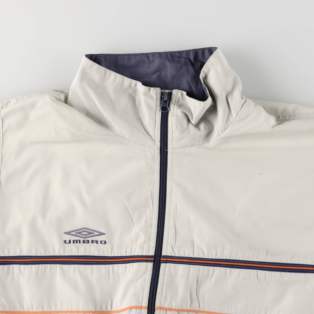 90'S Umbro Windbreaker Men's XL Vintage polyester white type Vintage Second Hand