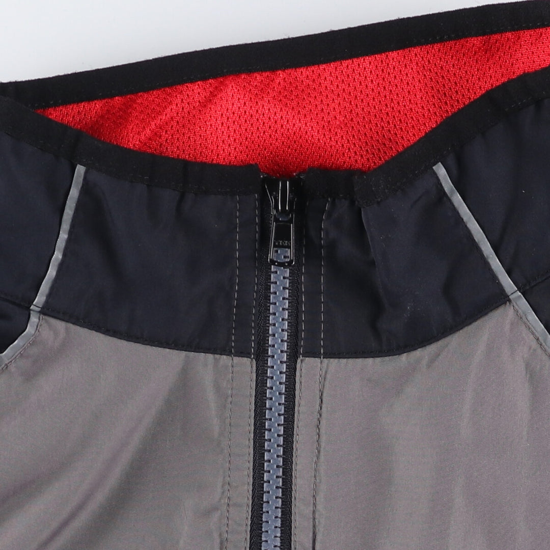 00s~ Champion Authentic Athletic Apparel Warm-up vest, men's size L unclear gray type Vintage Second Hand