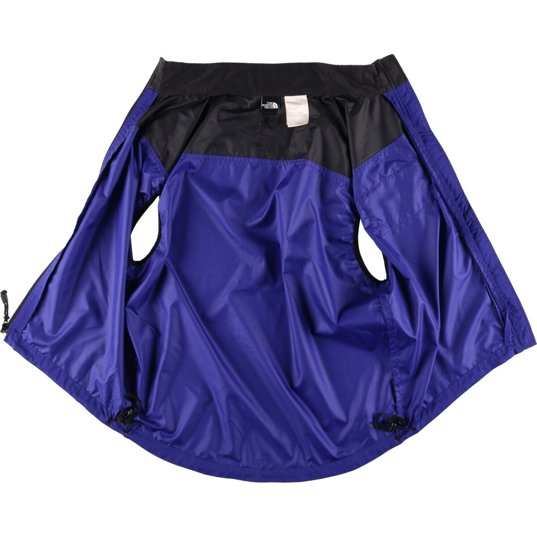 90'S THE NORTH FACE Warm-up vest, men's size L, vintage polyester Purple type blue-purple Vintage Second Hand