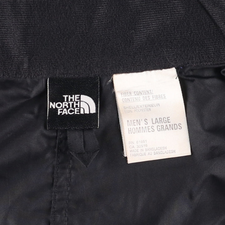 90'S THE NORTH FACE Warm-up vest, men's size L, vintage polyester Purple type blue-purple Vintage Second Hand