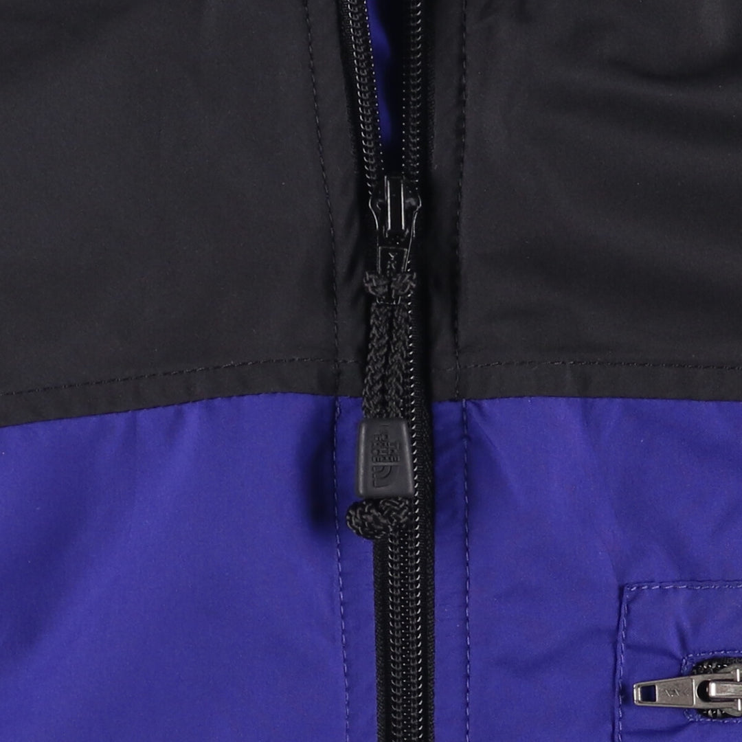 90'S THE NORTH FACE Warm-up vest, men's size L, vintage polyester Purple type blue-purple Vintage Second Hand