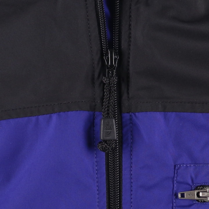 90'S THE NORTH FACE Warm-up vest, men's size L, vintage polyester Purple type blue-purple Vintage Second Hand
