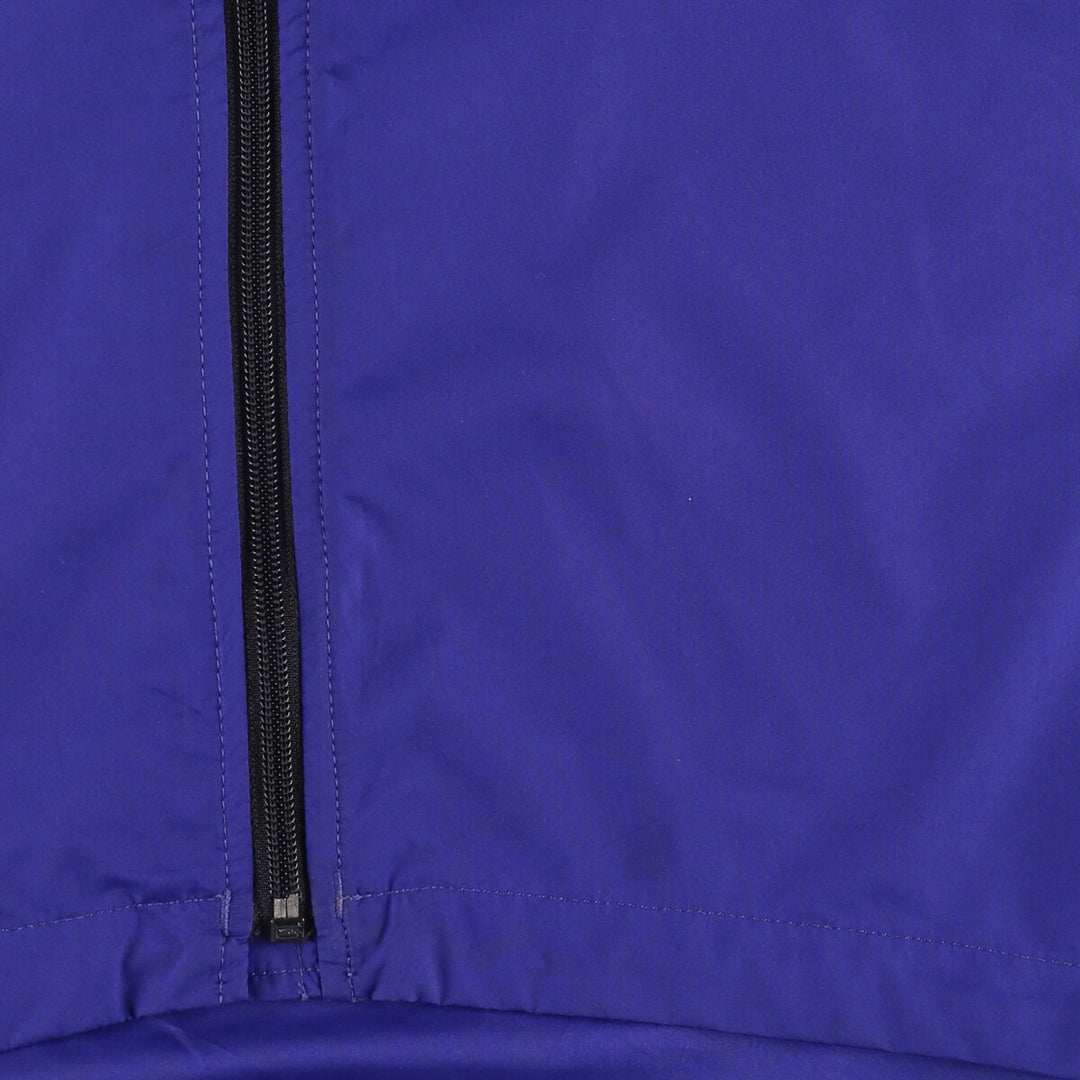 90'S THE NORTH FACE Warm-up vest, men's size L, vintage polyester Purple type blue-purple Vintage Second Hand