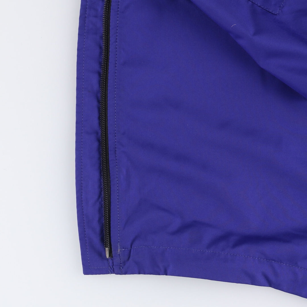 90'S THE NORTH FACE Warm-up vest, men's size L, vintage polyester Purple type blue-purple Vintage Second Hand