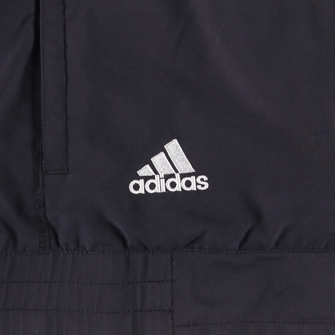 00'S adidas CLIMAPROOF WIND warm-up vest, men's size M polyester black type Vintage Second Hand