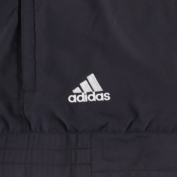 00'S adidas CLIMAPROOF WIND warm-up vest, men's size M polyester black type Vintage Second Hand