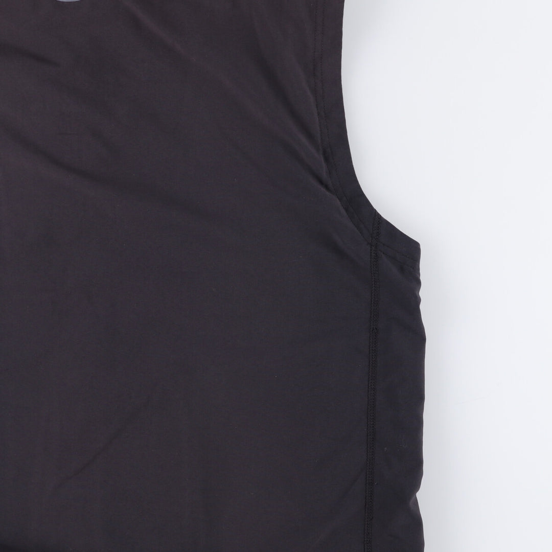00'S adidas CLIMAPROOF WIND warm-up vest, men's size M polyester black type Vintage Second Hand