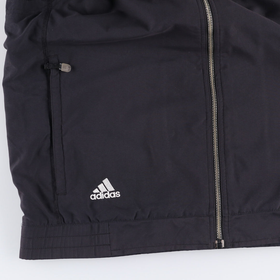 00'S adidas CLIMAPROOF WIND warm-up vest, men's size M polyester black type Vintage Second Hand