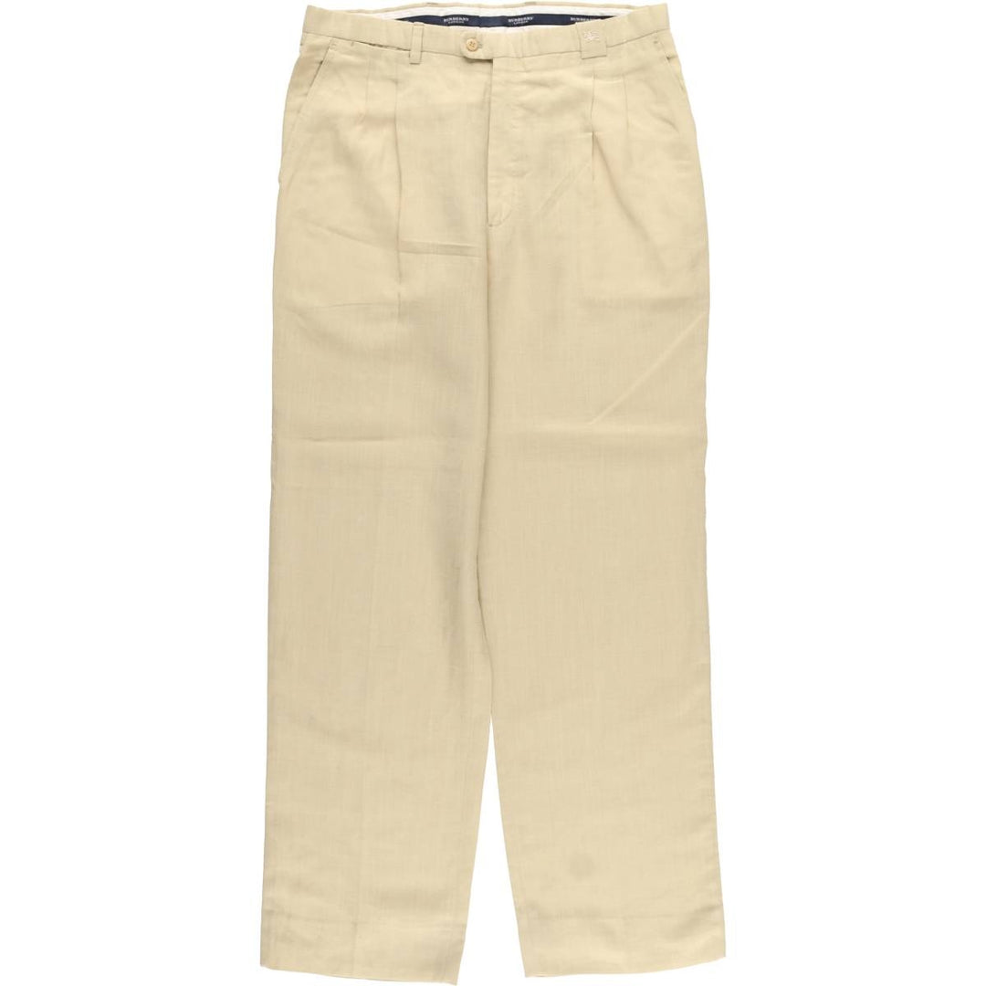 Burberry's BURBERRY LONDON slacks for men, size W34 others Beige type Vintage Second Hand