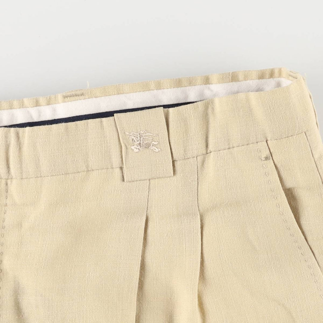 Burberry's BURBERRY LONDON slacks for men, size W34 others Beige type Vintage Second Hand