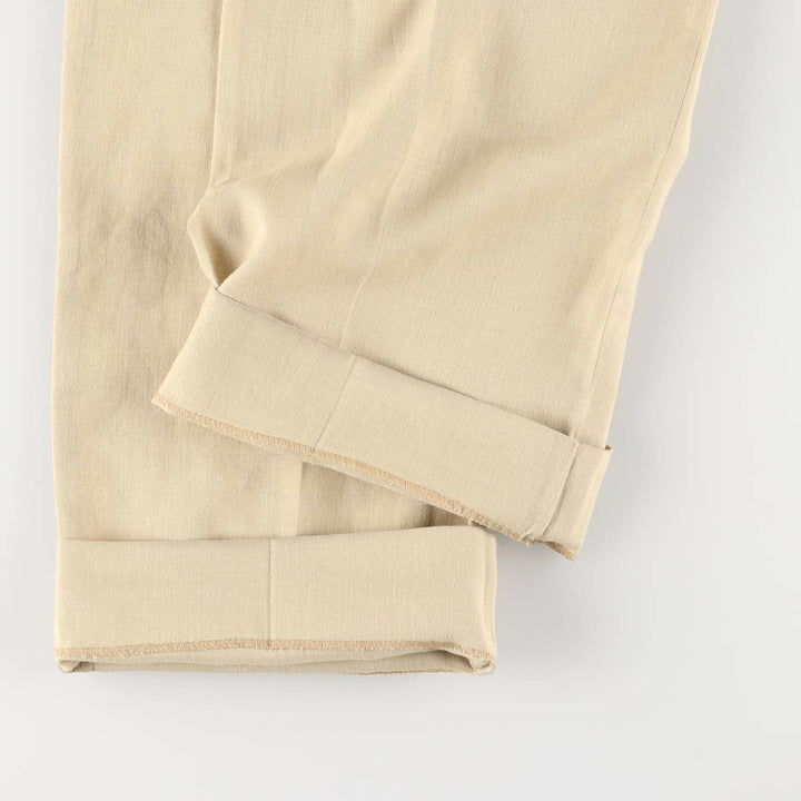 Burberry's BURBERRY LONDON slacks for men, size W34 others Beige type Vintage Second Hand