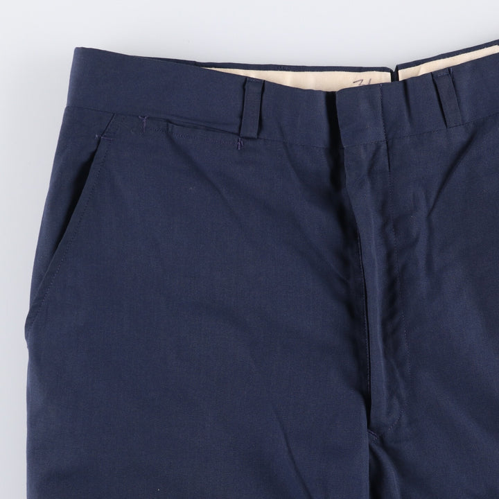 Vintage 1970'S Brooks Brothers men's slacks, size W36 unclear navy blue type Vintage Second Hand