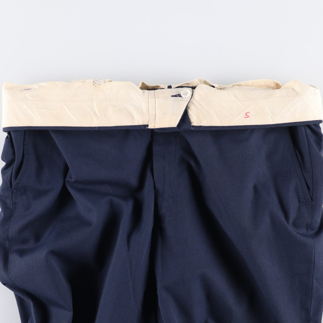Vintage 1970'S Brooks Brothers men's slacks, size W36 unclear navy blue type Vintage Second Hand