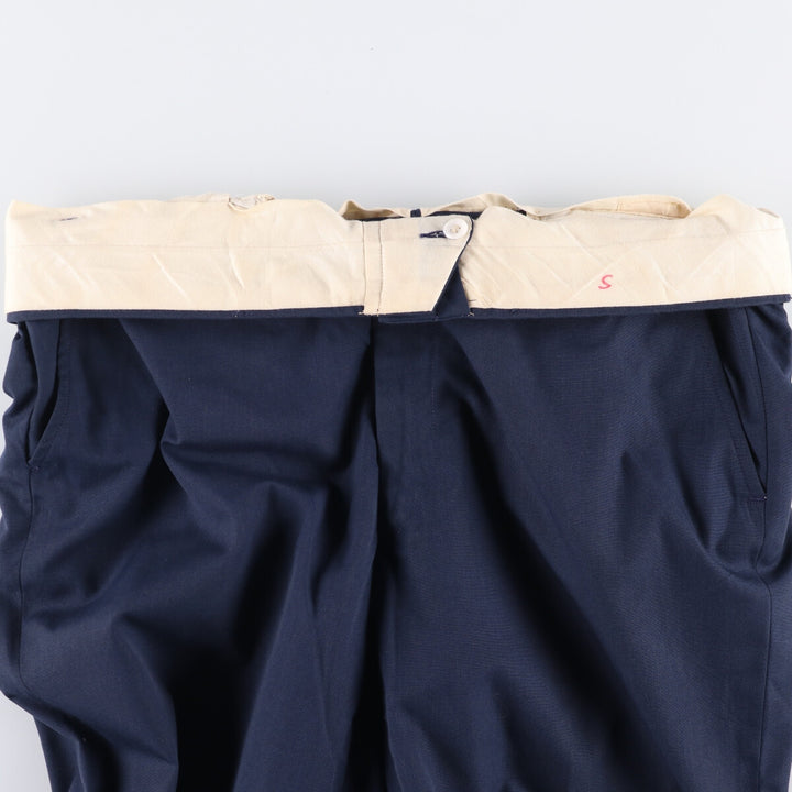 Vintage 1970'S Brooks Brothers men's slacks, size W36 unclear navy blue type Vintage Second Hand