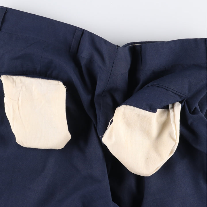 Vintage 1970'S Brooks Brothers men's slacks, size W36 unclear navy blue type Vintage Second Hand