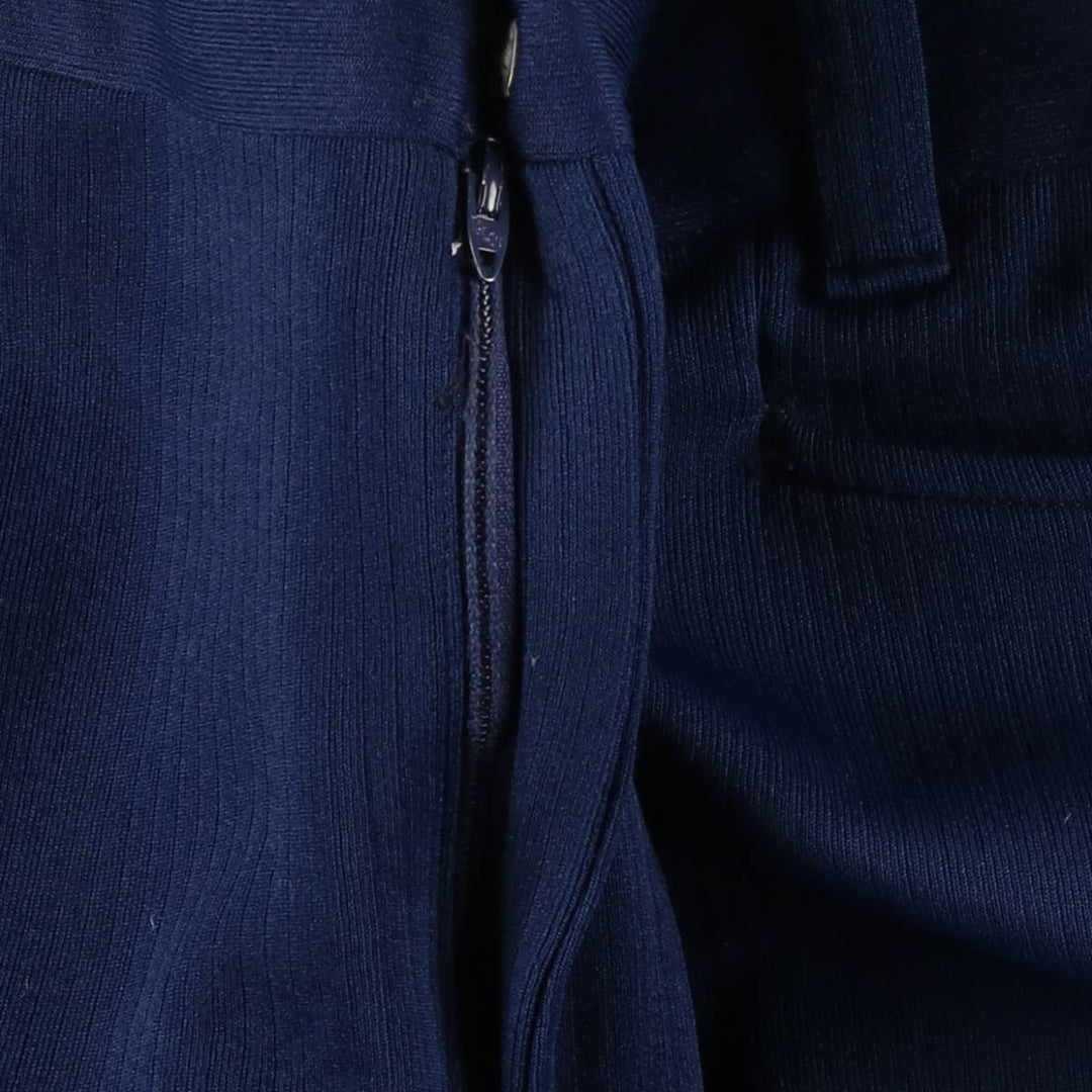 Vintage 90'S Jantzen Double Knit Flare Pants, Men's Size 34 unclear navy blue type Vintage Second Hand