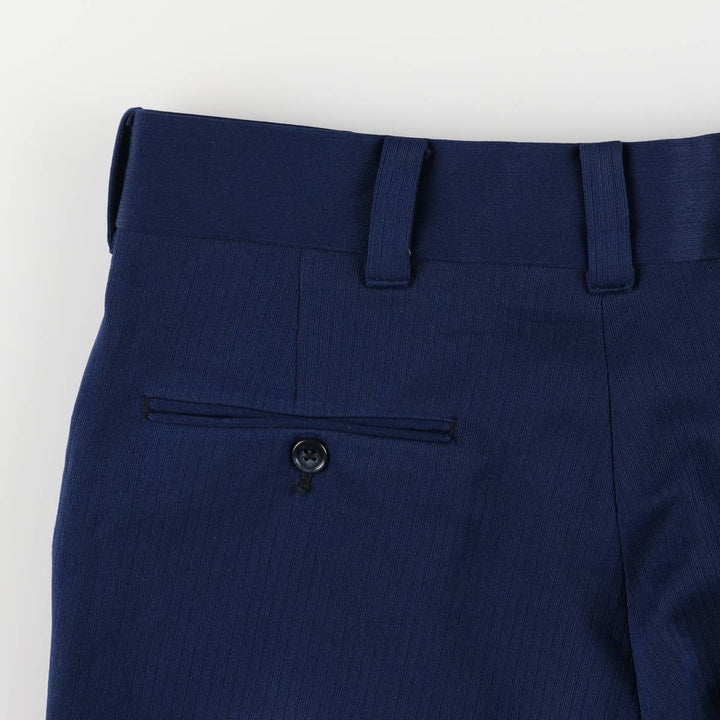 Vintage 90'S Jantzen Double Knit Flare Pants, Men's Size 34 unclear navy blue type Vintage Second Hand