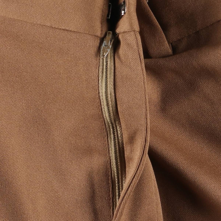 Vintage 1980'S JCPenney men's flare pants, size W34 unclear brown type Vintage Second Hand