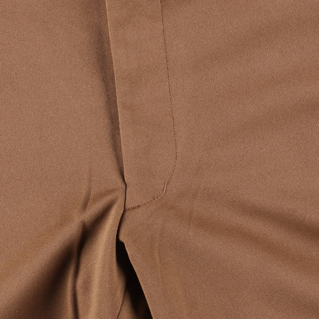 Vintage 1980'S JCPenney men's flare pants, size W34 unclear brown type Vintage Second Hand
