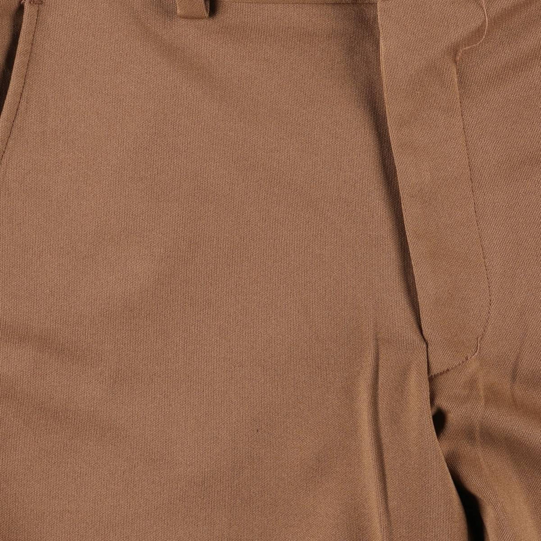 Vintage 1980'S JCPenney men's flare pants, size W34 unclear brown type Vintage Second Hand