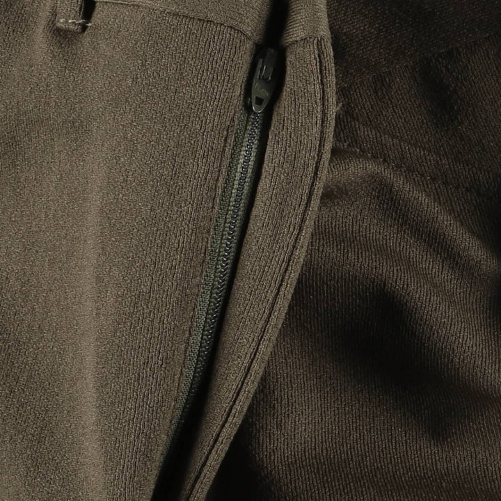 90'S Vintage Men's Slacks, Made in USA, Size W33 unclear Khaki type brown Vintage Second Hand