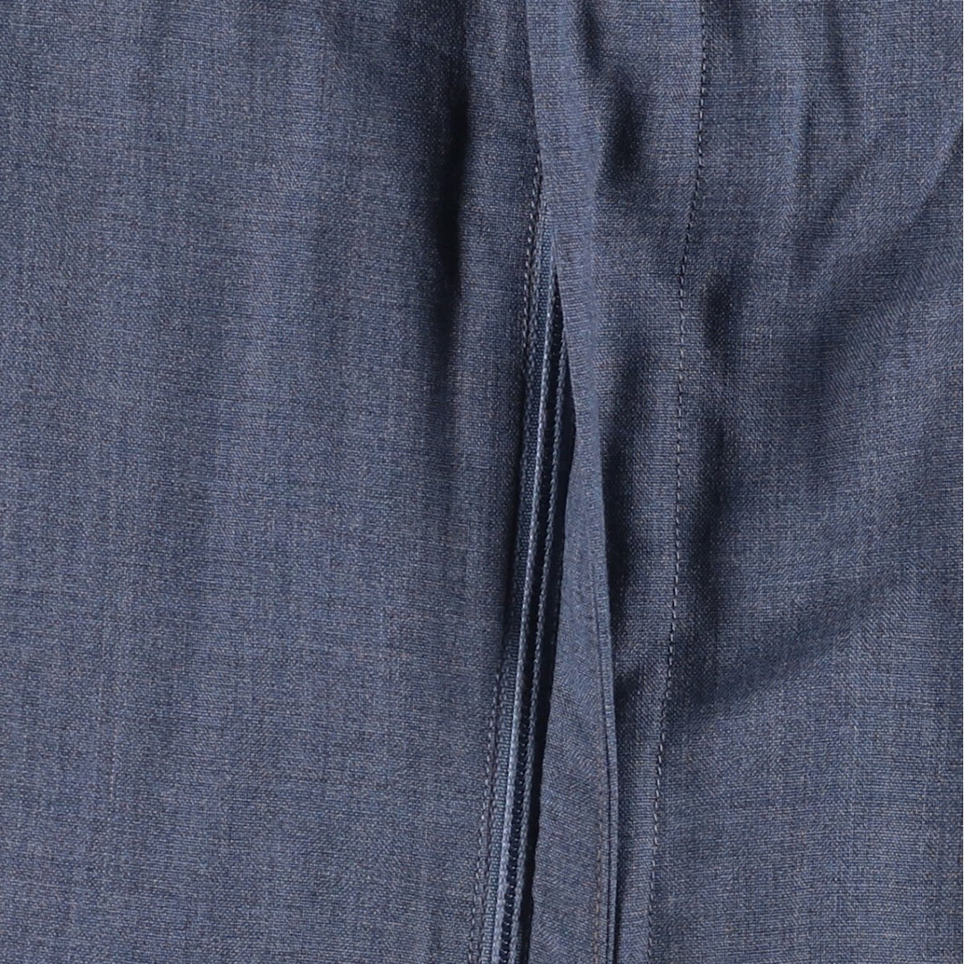 Vintage 80s-90'S Brooks Brothers 346 Polyester/Wool Pants, Men's Size 35 (approx.) polyester blue type Vintage Second Hand