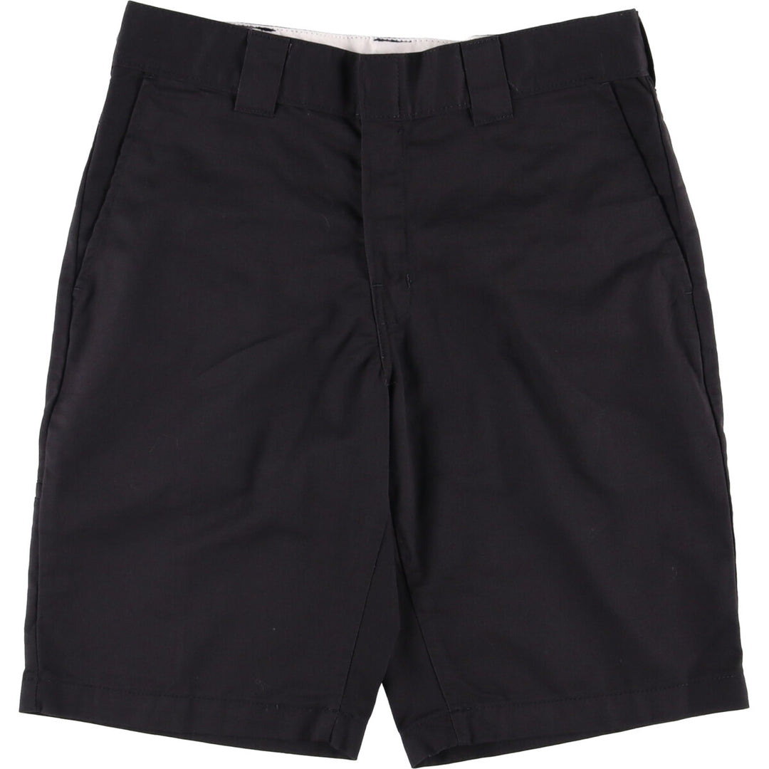 Dickies Work Shorts, Half Pants, Men's, W32 equivalent polyester black type Vintage Second Hand
