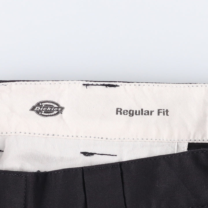 Dickies Work Shorts, Half Pants, Men's, W32 equivalent polyester black type Vintage Second Hand