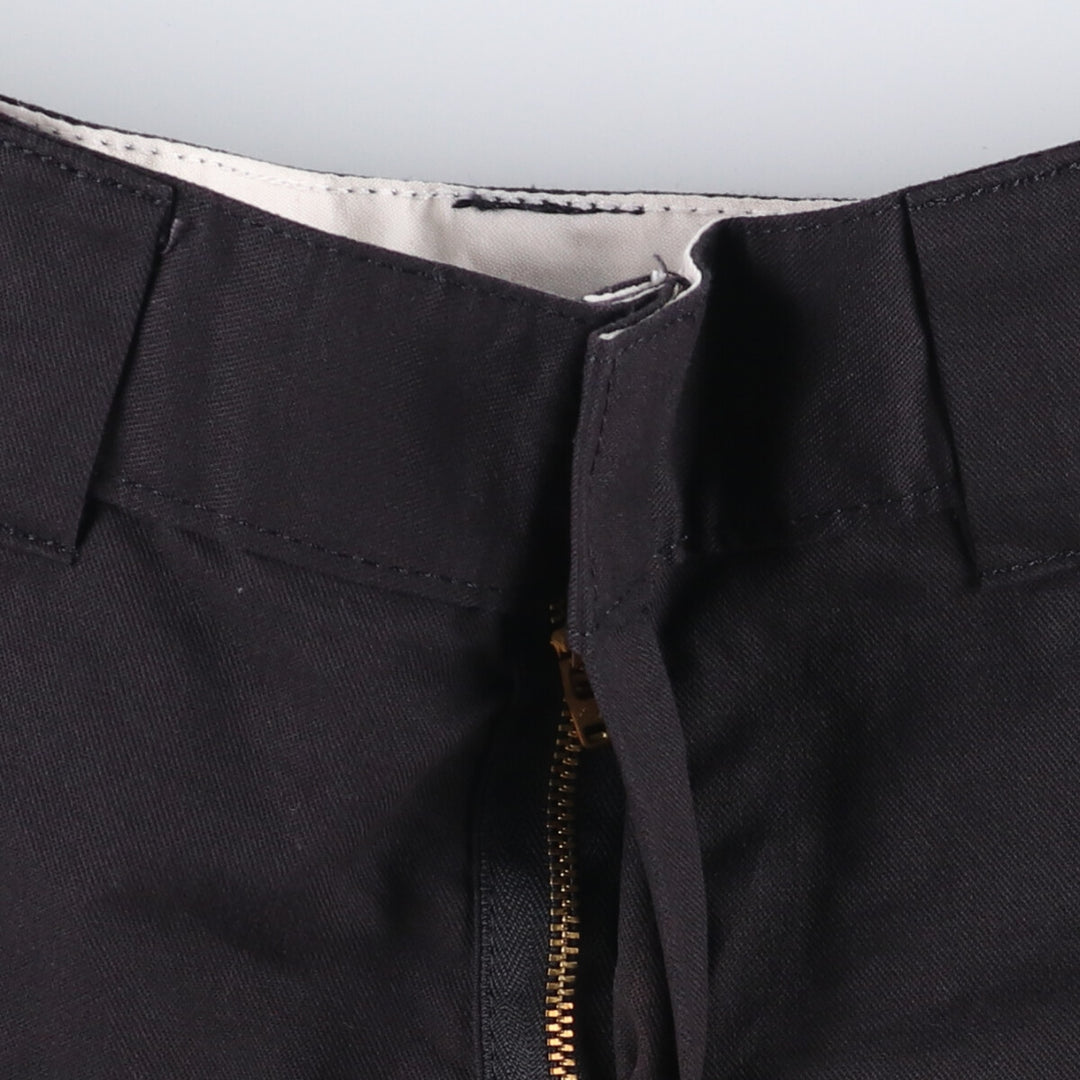 Dickies Work Shorts, Half Pants, Men's, W32 equivalent polyester black type Vintage Second Hand
