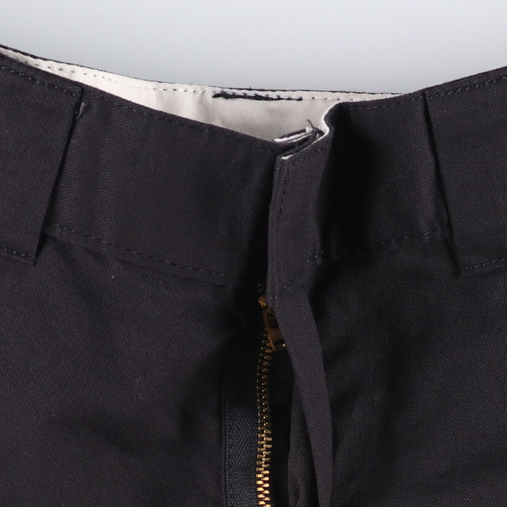 Dickies Work Shorts, Half Pants, Men's, W32 equivalent polyester black type Vintage Second Hand