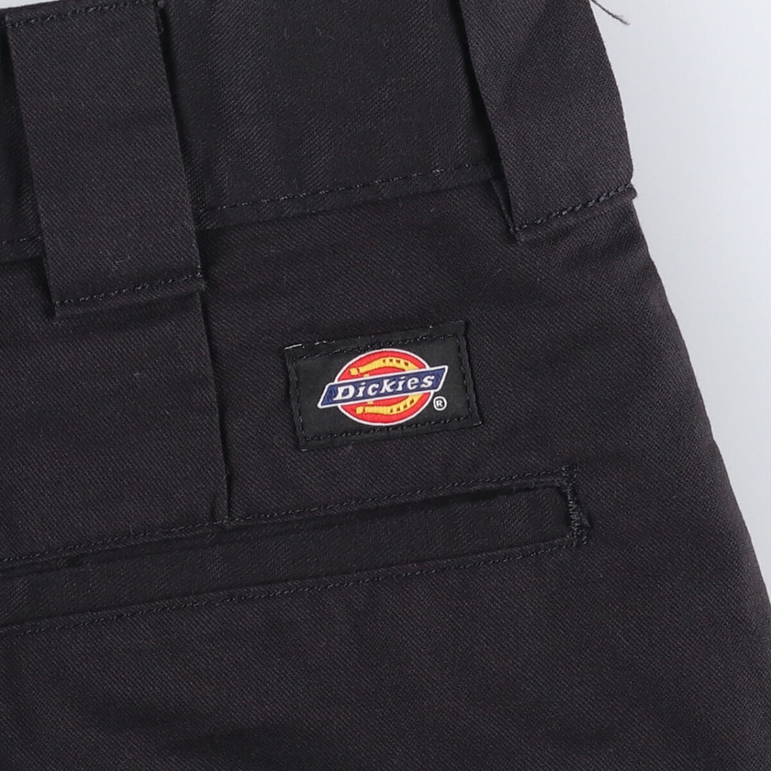 Dickies Work Shorts, Half Pants, Men's, W32 equivalent polyester black type Vintage Second Hand