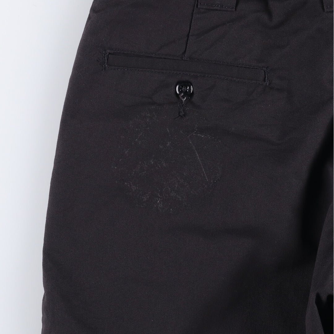 Dickies Work Shorts, Half Pants, Men's, W32 equivalent polyester black type Vintage Second Hand