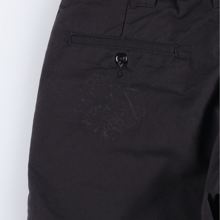 Dickies Work Shorts, Half Pants, Men's, W32 equivalent polyester black type Vintage Second Hand