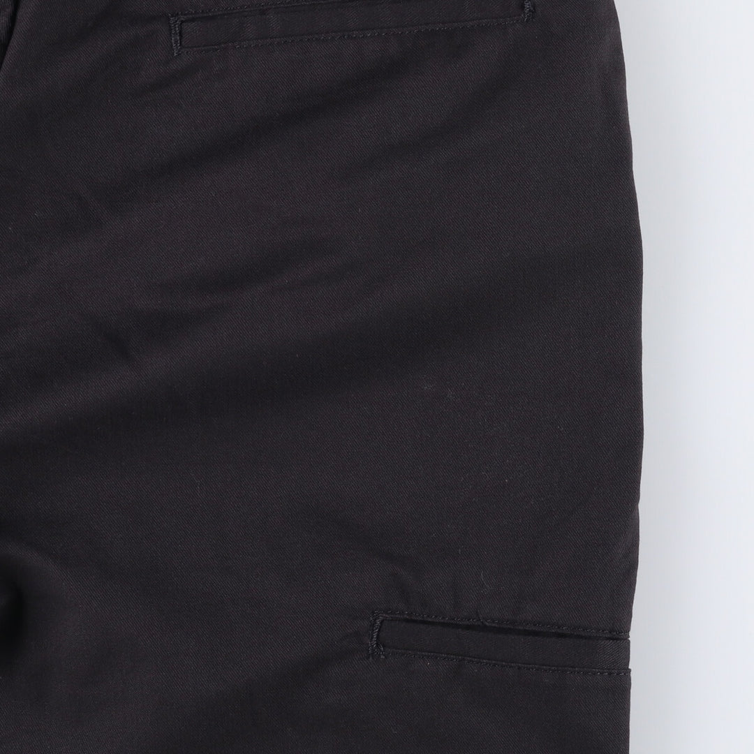 Dickies Work Shorts, Half Pants, Men's, W32 equivalent polyester black type Vintage Second Hand