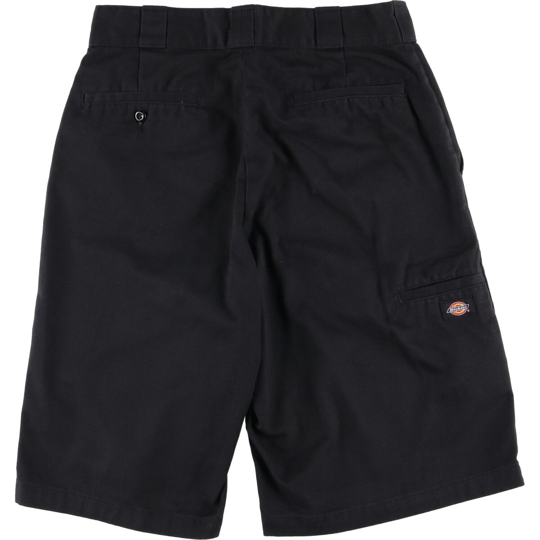 Dickies Work Shorts, Half Pants, Men's, W31 equivalent polyester black type Vintage Second Hand