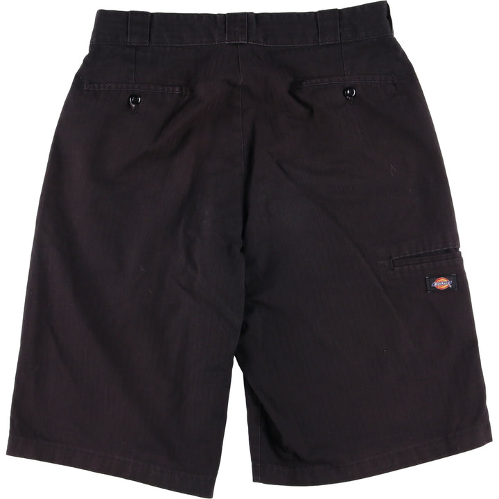 Dickies Work Shorts, Half Pants, Men's, W34 equivalent unclear black type Vintage Second Hand
