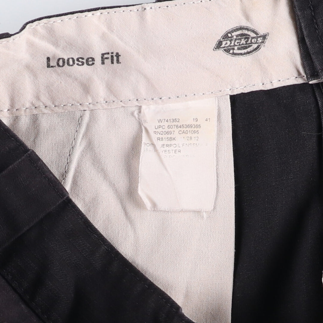 Dickies Work Shorts, Half Pants, Men's, W34 equivalent unclear black type Vintage Second Hand