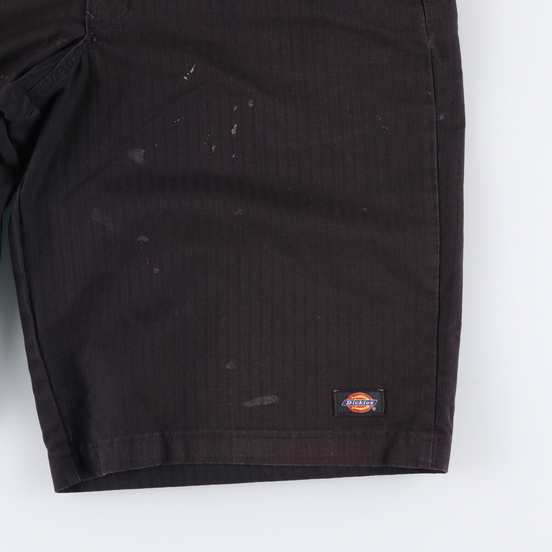 Dickies Work Shorts, Half Pants, Men's, W34 equivalent unclear black type Vintage Second Hand
