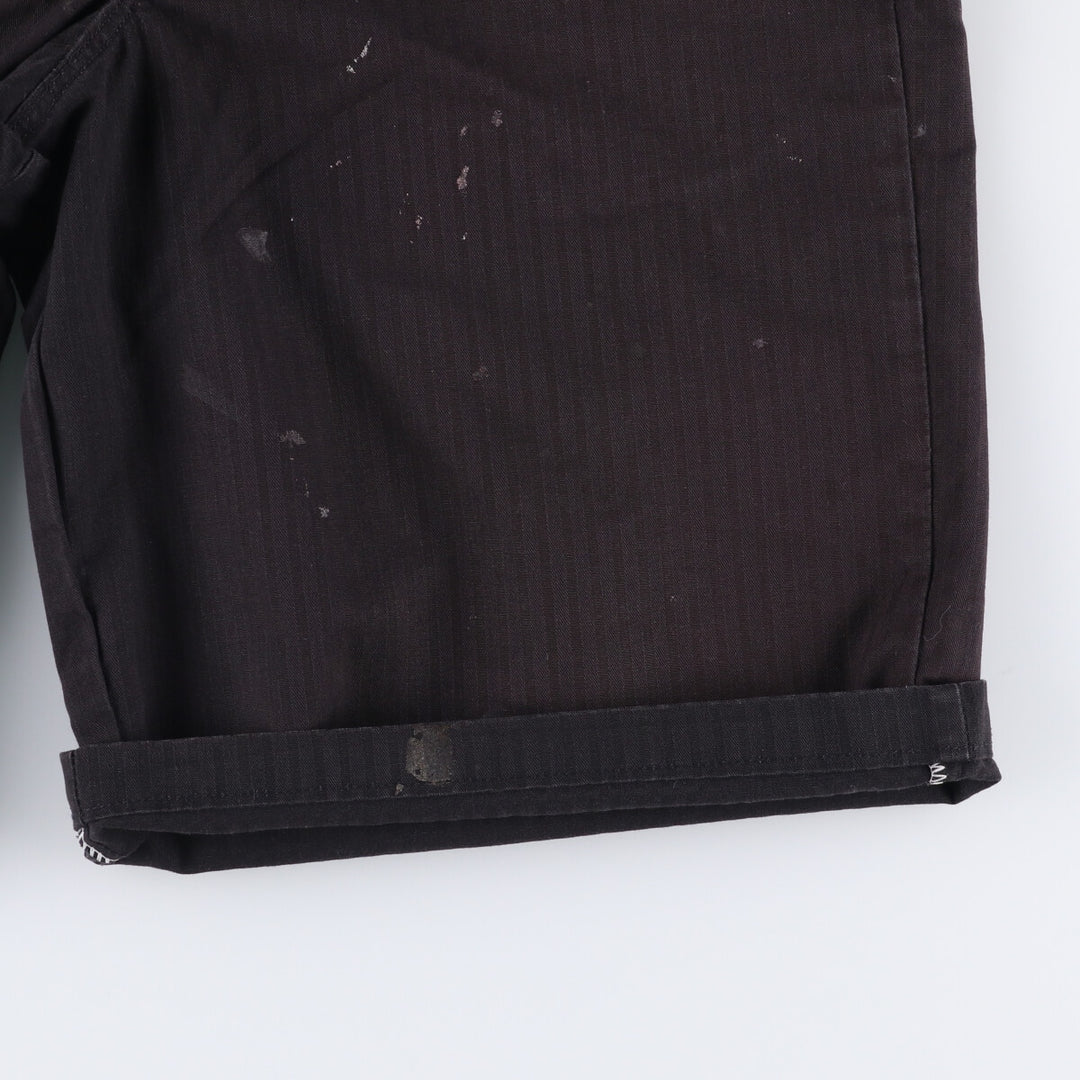 Dickies Work Shorts, Half Pants, Men's, W34 equivalent unclear black type Vintage Second Hand