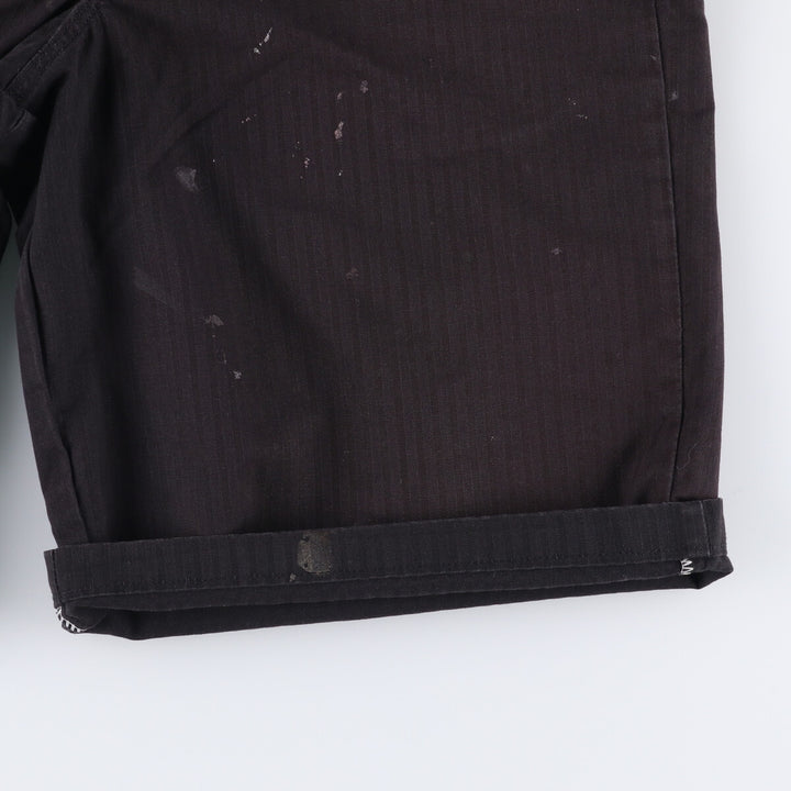 Dickies Work Shorts, Half Pants, Men's, W34 equivalent unclear black type Vintage Second Hand