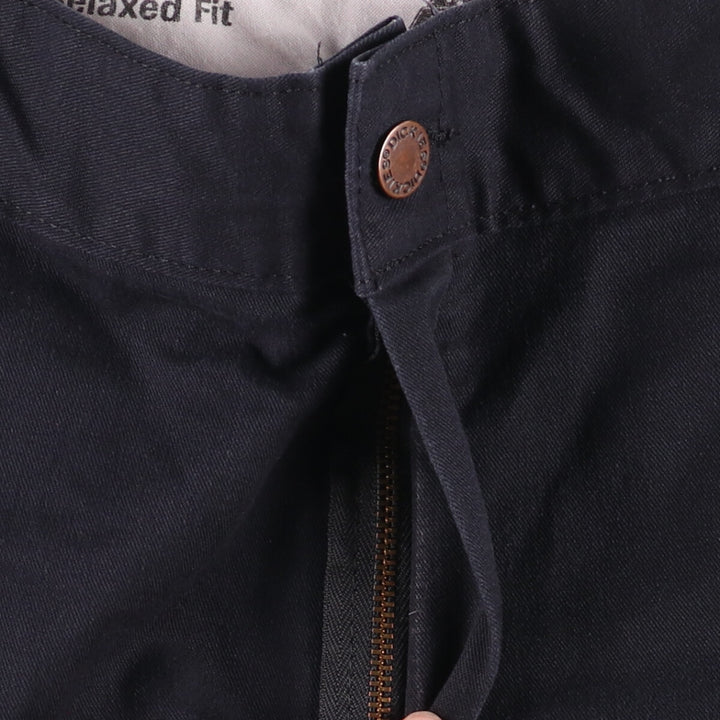 Dickies Men's Cargo Shorts, Size W37 polyester black type Vintage Second Hand