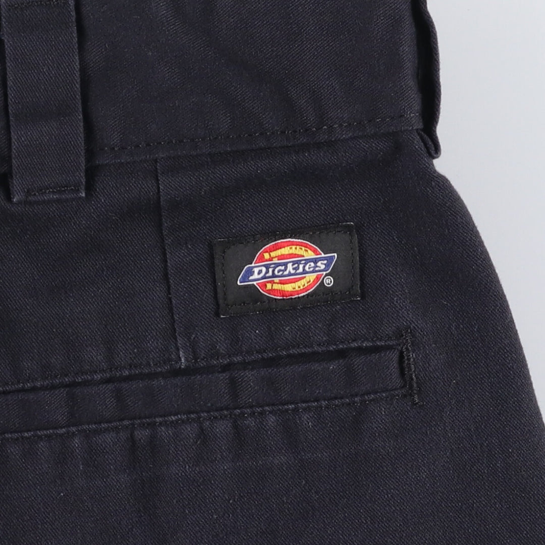 Dickies Men's Cargo Shorts, Size W37 polyester black type Vintage Second Hand